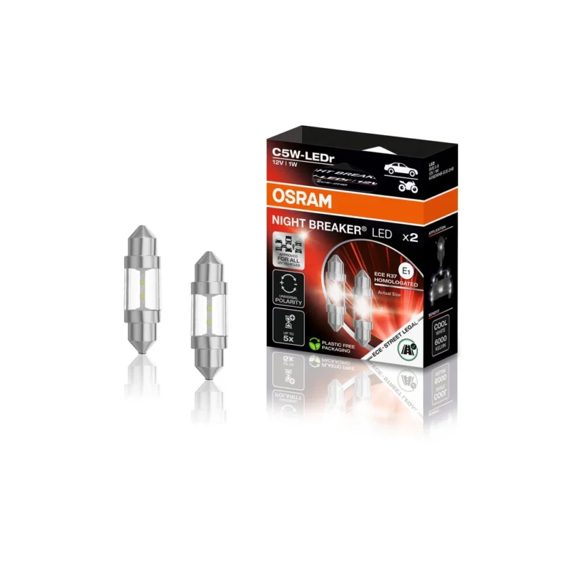 Omezená Nabídka OSRAM C5W NIGHT BREAKER LED 12V