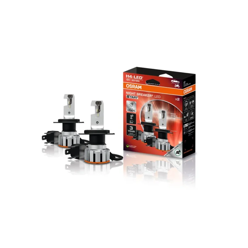 Originální OSRAM H4 NIGHT BREAKER LED START 12V