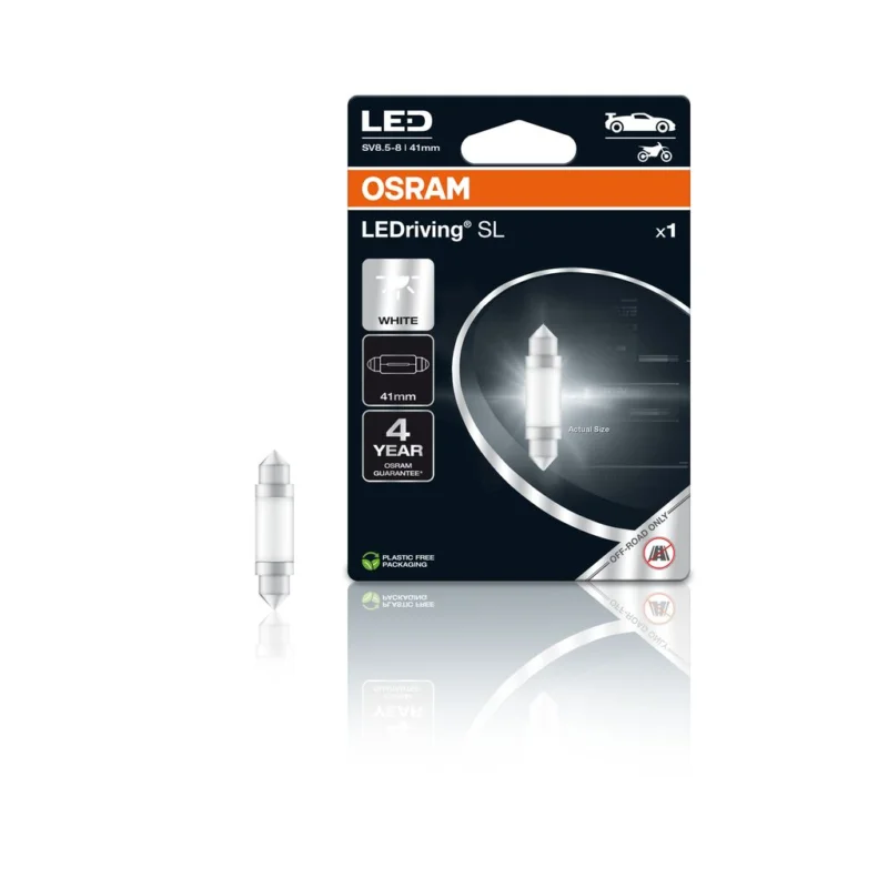 Jen Po Omezenou Doba OSRAM LED 12V C5W 42mm SV8.5-8 bílá (1ks) blister