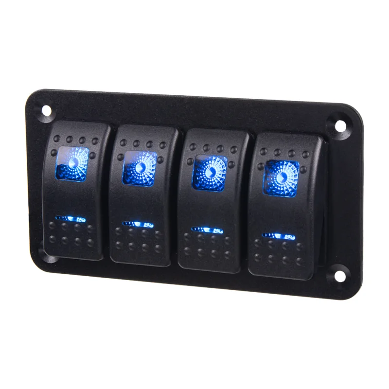 Aktuální Panel s 4x spína?i Rocker 12/24V