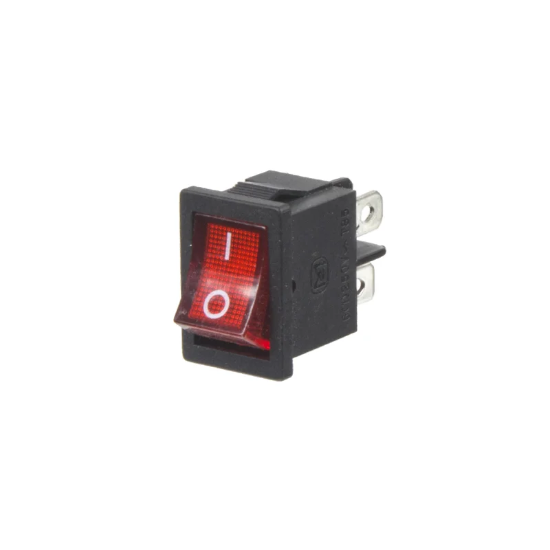 Zlevněny Spína? kolébkovy hranaty 20A ?erveny s podsvícením