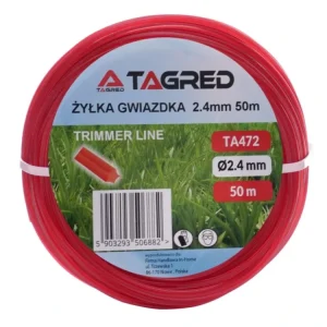 ?ací struna hvězdicová do k?ovino?ezu, 2,4 mm x 50 m, Tagred TA472 Top Prodej