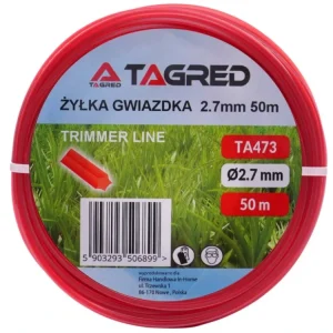 ?ací struna hvězdicová do k?ovino?ezu, 2,7 mm x 50 m, Tagred TA473 Levny