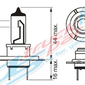 ?árovka Bosch H7 24V 70W PX26d Trucklight Vyprodej