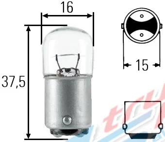 ?árovka R5W 24V 5W BA15d Nejprodávaněj?í