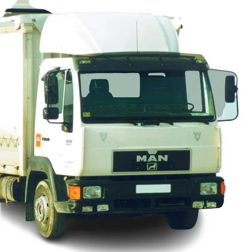 Zna?kovy Slune?ní clona pro vozidlaMAN L2000, nízká kabina, art. 5017A - pouze akrylová ?ást