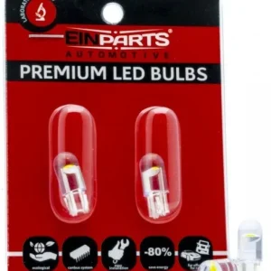 ?asově Omezené LED auto?árovka T10 W5W COB 360' HPC bílá - 2 ks