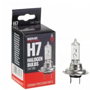 ?áROVKA - H7, 24V, 70W PX26D, HOMOLOGACE - BREMHER Ově?eny