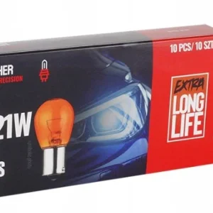 ?áROVKA - PY21W, 24V, 21W BAU15S, ORAN?OVá, HOMOLOGACE,SADA 10KS - BREMHER Must-Have