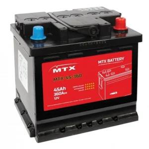 ?asově Omezené Autobaterie 12V /45 Ah - MTX BATTERY 360EN