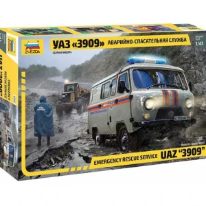 Zvezda UAZ 3909 Emergency Service (1:43) - ZV-43002 Oblíbeny