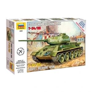 Zvezda Snap Kit - T-34/85 (1:72) - ZV-5039 Levny