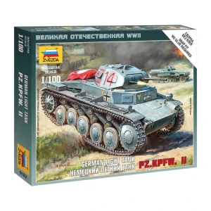 Zvezda Snap Kit - Panzer II (1:100) - ZV-6102 Poslední ?ance