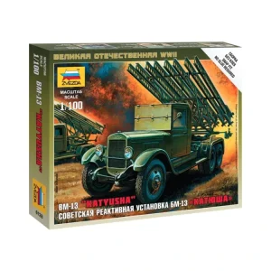 Zvezda Snap Kit - BM-13 Ka?u?a (1:100) - ZV-6128 Objednat Nyní