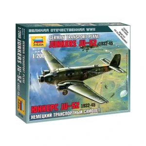 Zvezda Snap Kit - Junkers Ju-52 (1:200) - ZV-6139 Speciální Cena