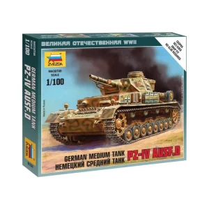 Zvezda Snap Kit - Pz-IV Ausf.D (1:100) - ZV-6151 Expresní Doru?ení