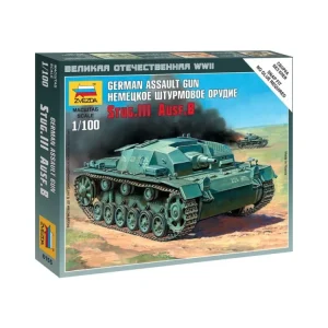 Zvezda Snap Kit - Sturmgeschütz III Ausf.B (1:100) - ZV-6155 Nejlep?í Cena