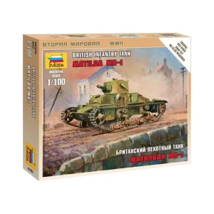 Zvezda Snap Kit - Matilda Mk I (1:100) - ZV-6191 Sleva