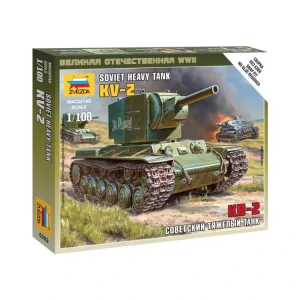 Zvezda Snap Kit - KV-2 (1:100) - ZV-6202 Novinka