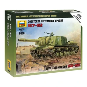 Zvezda Snap Kit - ISU-152 (1:100) - ZV-6207 P?ímo Od Vyrobce