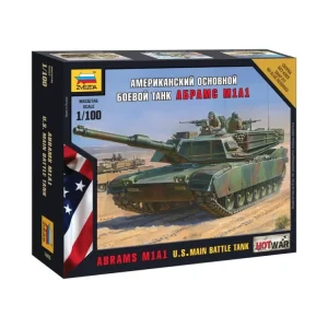 Zvezda Snap Kit - Abrams M1 A1 (1:100) - ZV-7405 Ak?ní Nabídka