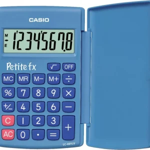 ?kolní kalkulátor CASIO LC 401 LV/ BU blue petite FX Víkendová Akce