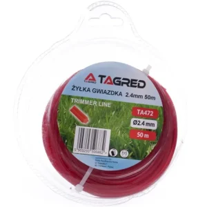 ?ací struna do strunové seka?ky hranatá, 2,4 mm x 50 m, Tagred TA472 Zlevněny