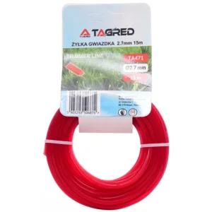 ?ací struna do strunové seka?ky hranatá, 2,7 mm x 15 m, Tagred TA471 Hit Sezóny