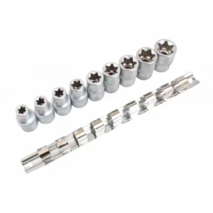 Zna?kovy Sada nástr?nych klí?? TORX 1/2", 9 ks, Asta 954009-2