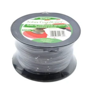 ?ací struna do k?ovino?ezu hranatá, zesílená, nylon, 3mm x 100m, Geko G73947 Bezpe?ná Platba