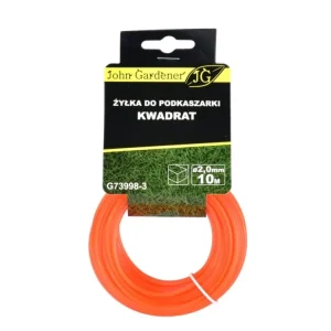 ?ací struna do strunové seka?ky, ?ty?hranná, 2mm x 10m, Geko G73998-3 Tovární Cena