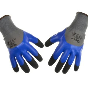 ?asově Omezené Pracovní rukavice vel.8 zesílené prsty, Geko G73575