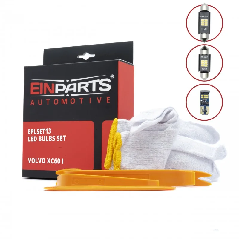 Zna?kovy Sada LED ?árovek do interiéru VOLVO XC60 I (2008-2017)