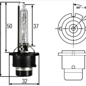 ?árovka xenon D2S 4300K 85V 35W P32d-2 TANGDE Objednat Nyní
