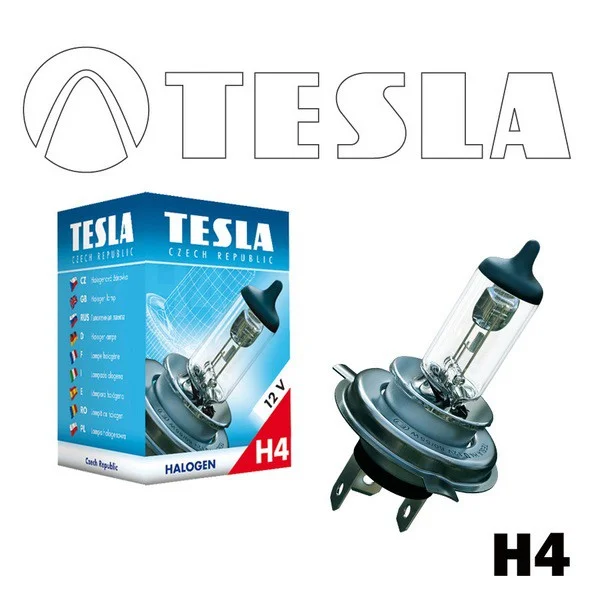 ?árovka 12V H4 55W P43t TESLA Super Cena