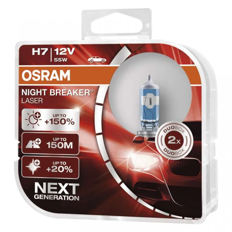 ?árovka 12V H7 55W PX26d OSRAM Night Breaker laser-DUO Poslední ?ance