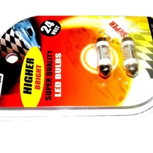 ?árovka 3LED 24V sufit bílá 2ks - 36 mm Vyhodná Nabídka