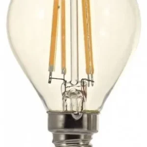 ?árovka TESLA bytová LED miniglobe FILAMENT RETRO E14, 4W, 230V,470lm,25 000h, 2700K teplá bílá, 360st, ?irá ?asově Omezené