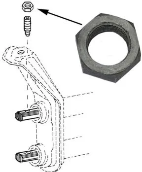 Zna?kovy Matice ?roubu kyvného ramene/p?ední - Typ 1/2/3/14/181 (? 2003)