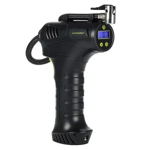 ?asově Omezené Bezdrátovy vzduchovy kompresor, 10 BAR, s digitálním manometrem, 4 adaptéry, 63334