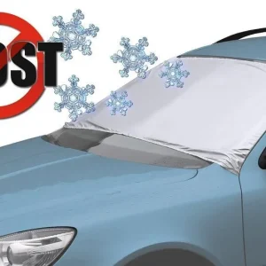 Zna?kovy Clona proti námraze na ?elní sklo dlouhá 240cm x 70cm na vy?ku