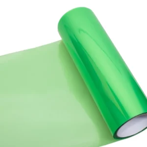 Zna?kovy Pr?hledná barevná fólie na světla zelená pr?svitná 150x30cm