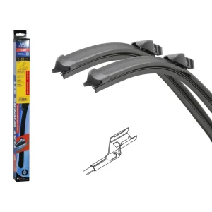 Zna?kovy Sada stěra?? FLAT FABIA II, ROMSTER 530+530mm, 10579